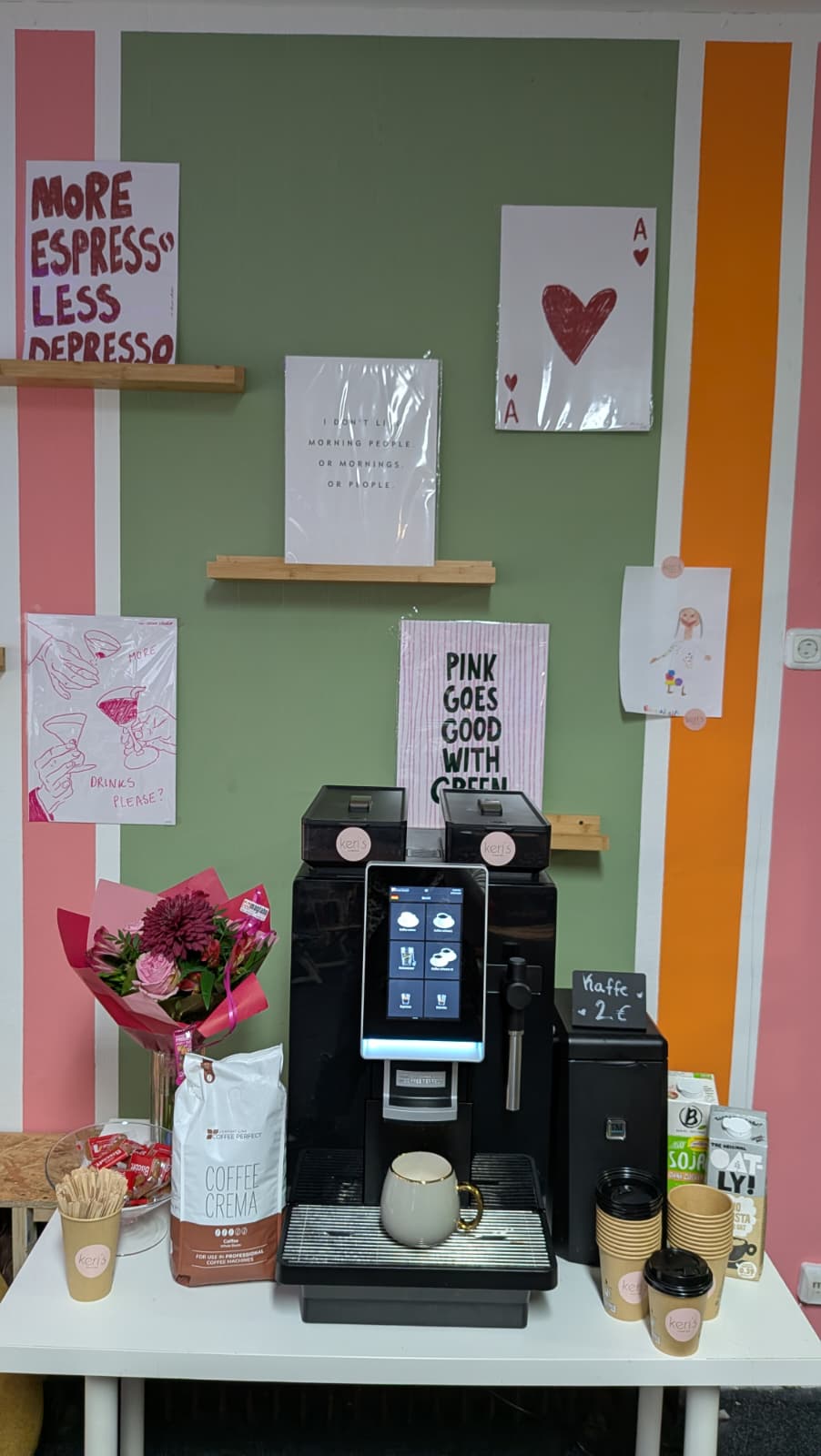 Kaffee im Laden – fair & herzlich